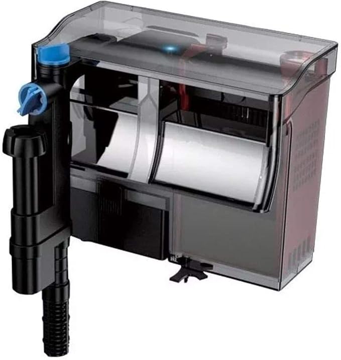 Grech CBG-800 5W UV Sterilizer Hang-On Back Filter, 20-50 gallon/211 GPH, Black