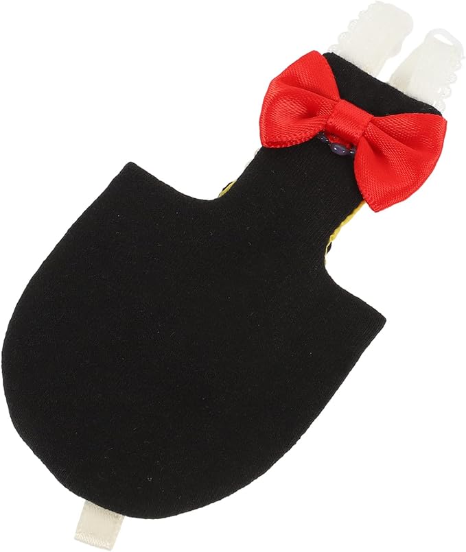Toyvian Washable Reusable Bird Diaper Parrot Flight Suit with Bow Tie Decorative Clothes for Budgie Parakeet Cockatiel Pet Birds Breathable Comfortable Nappies