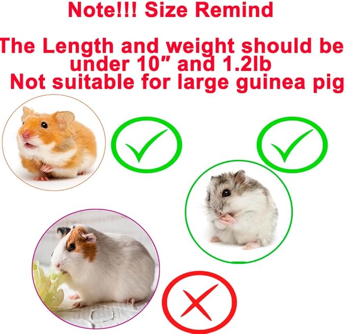 Large Hamster Maze Wood House Fun Slide House Guinea Pig Hamsters Hide Out Climbing Ladder Wooden Funny Play Toy Chew Two Layers Hut for Small Animal Rat Mouse Hideout Dwarf Gerbil Syrian Pet
