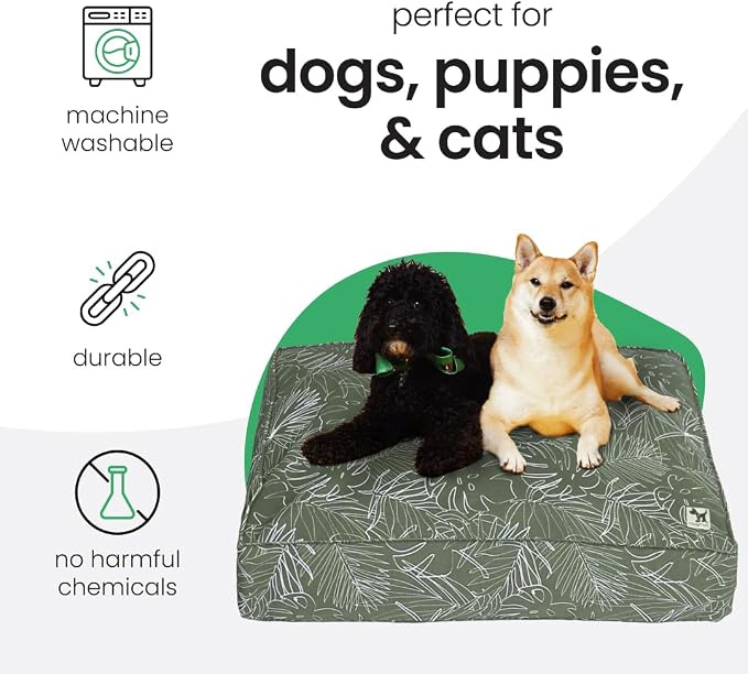 Molly Mutt Panama Dog Bed Duvet Cover, 100% Cotton Canvas Cover for Dog, Puppy, or Cat Bed, Durable, Washable, and Free of Harmful Chemicals, Medium/Large, 27"x36"x5"