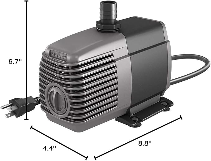 Active Aqua Submersible Water Pump, 800 GPH