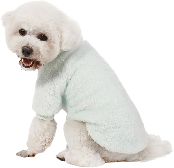 Dog Sweater, 3 Pack Dog Sweaters for Small Dogs, Dog Clothes for Small Dogs Girl Boy, Ultra Soft and Warm Puppy Sweater Dog Coat for Winter Christmas (Lt Pink+Lt Green+Lt Yellow, XX-Large)