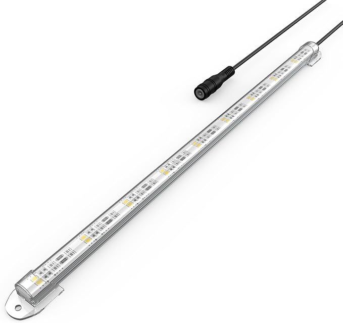 24X12 Inch Dimmable LED Light, Exclusive for Blosail Lids, White | Exclusive for Blosail Aquarium Hood, Promotes Plant Health, Simulates Ideal Fish & Plant Growth, Easy Replacement
