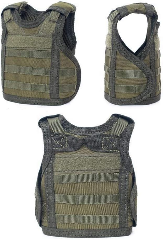 Ferret Clothes Small Animals Harness Military Style Adjustable Shoulder Straps Soft Mesh Comfort Durable Nylon Padded Vest Ferret Guinea Pig Hamster Bunny Kitten Puppy Small Pet Clothes Accessory