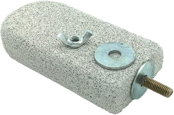 Shelltech Pumice Lava Ledge for Birds, Chinchillas, Hamsters, Parrots - Teeth & Beak Grinding Block - 1 Pack