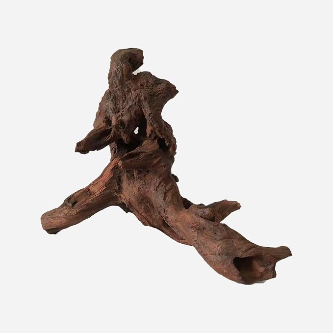Natural Driftwood for Aquarium Decor, L16.54×W9.06×H12.2 Inches Large Drift Wood Decorations for Reptile Hide, Fish Tank, Optional Shapes