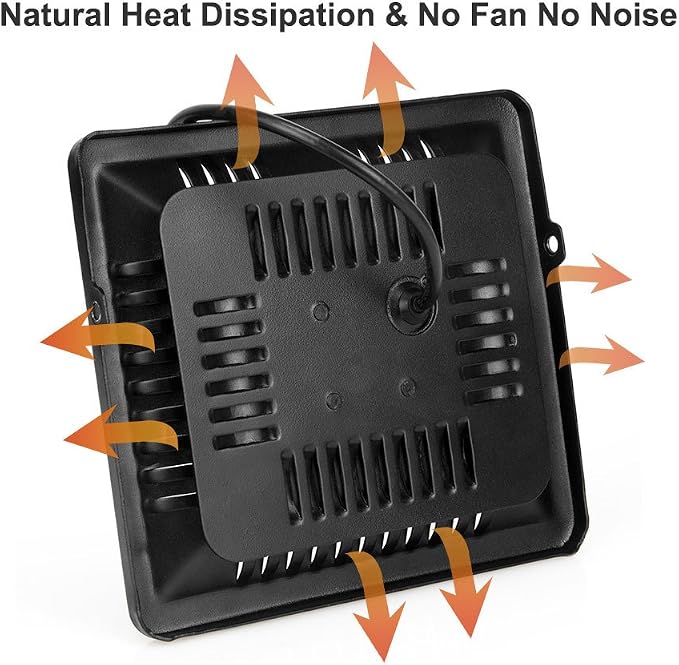 Full Spectrum LED Grow Lights for Indoor Plants, CANAGROW Waterproof COB Outdoor Grow Light, Plant Growing Lamps Refugium Light for Saltwater Aquarium, Heating Lamps for Plants Seeding, Veg, Blooming