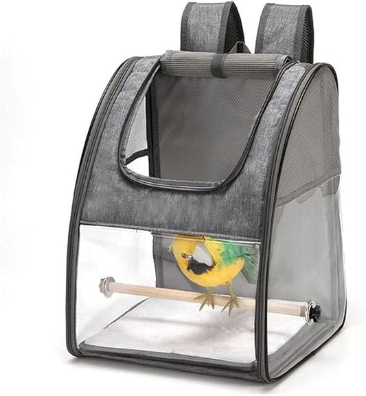 CHICKEN Birdcage Bird Parrot Travel Cage Foldable Portable Backpack Pet Parrot Cat and Dog Backpack Easy to Transport and Archive Outdoor Travel Supplies Bird Cages for Parakeets