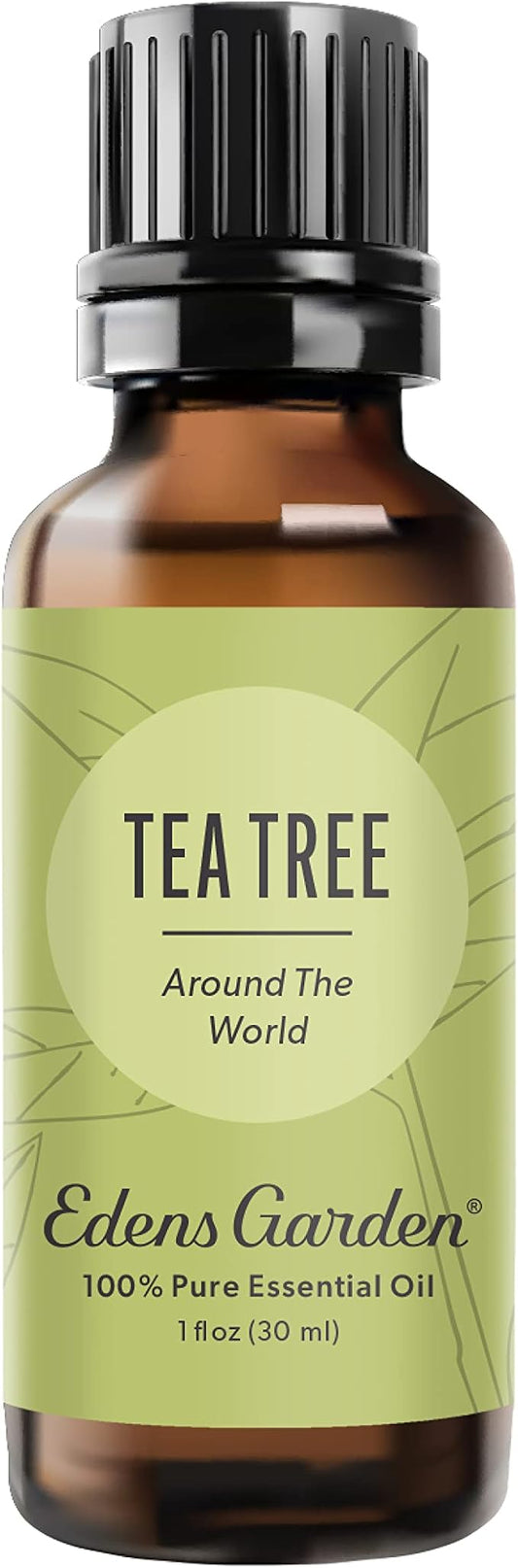Edens Garden Tea Tree Around The World Essential Oil- 100% Pure Premium Grade, Undiluted, Natural, Therapeutic, Aromatherapy, The Best for Diffuser, Skin, Face, Hair 30 ml (1 fl oz)