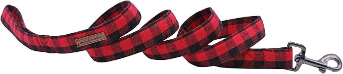Unique style paws Durabel Dog Leash Matching Collar 6 Colors and 3 Size Soft and Comfy Handle for Dogs and Cats