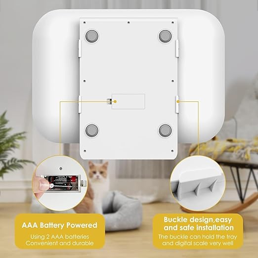 Puppy Scale for Whelping Dogs, Capacity up to 33lbs, Accuracy 1g/0.035oz, Unit g/kg/lb/oz/tl/ml, Yellow, Suitable for Kitten Puppy Rabbit Snake Cats and Small Dogs