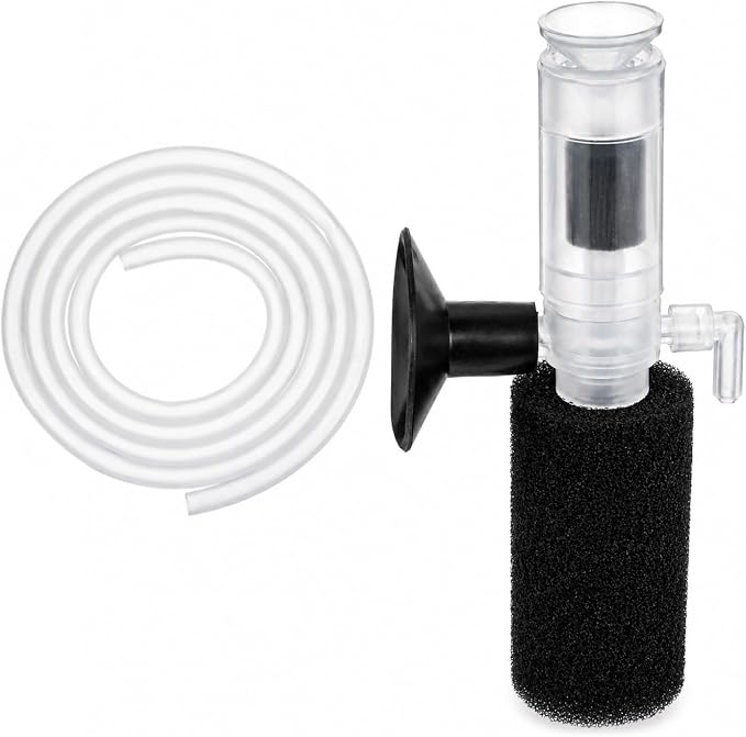 Mini Aquarium Filter Aquarium Sponge Filter Air Driven Sponge Filters Mini Sponges Fish Filters for Small Fish Tank 0.5-5 Gallon
