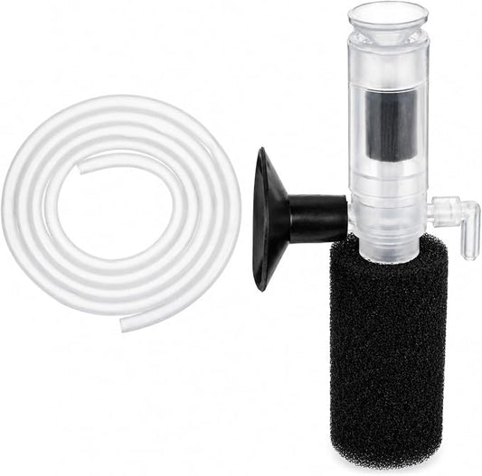 Mini Aquarium Filter Aquarium Sponge Filter Air Driven Sponge Filters Mini Sponges Fish Filters for Small Fish Tank 0.5-5 Gallon