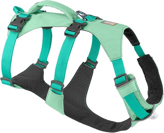 Ruffwear, Flagline Dog Harness, Lightweight and Reflective, No Pull Dog Lift Harness for Hiking, Running and Everyday Use, Sage Green, Small