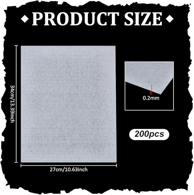 PH PandaHall 200 Sheets Bird Cage Liner Non-Woven Parakeet Cage Paper Precut Absorbent Cushion Pad Mat White Birdcage Liner for Pet Animal Bird Parrot Accessories, 13.3x10.6 Inch