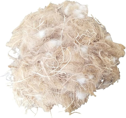 1.4 Oz Natural Bird Nesting Materials, Bird Nest Bedding Material, Great for Nest Building for Bird Small Animals