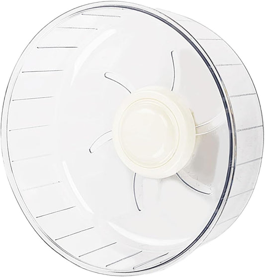 Silent Hamster Exercise Wheel - Hamster Toy Accessories 6.3 Inch Running Spinner Quiet Hamster Runner for Small Animal Pet Gerbil Dwarf Syrian Hamster Hedgehog Rat Mouse Mice etc.