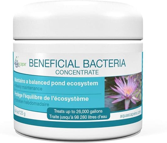 Aquascape Dry Beneficial Bacteria for Pond and Water Features, 4.4-Ounce | 98925,White