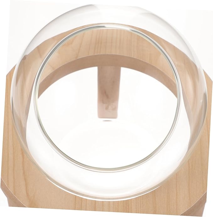 Glass Hamster Bath Tub for Small Supply Chinchilla Dust Bath Container Smooth Edges for Daily Use