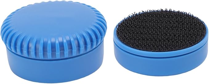 Pssopp 2Pcs Magnet Algaes Scraper, No Scratch Magnetic Fish Glass Cleaner Mini Scrubber Tool for Aquarium Glass Accessories