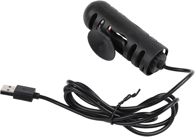 Heater with Heater Thermostat 26c Quartz Explosion-proof Low Usb Powered Aquarium Auto 5l Fish Tank 10w Warmer Betta 2. Voltage Turtle Bowl(USB with sheath)