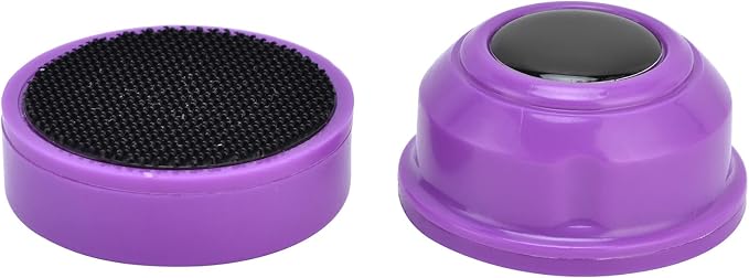 Tyenaza Aquarium Magnetic Cleaner, Fish Tank Brush Aquarium Algae Scraper Glass Cleaning Brush Scrubber(Purple)