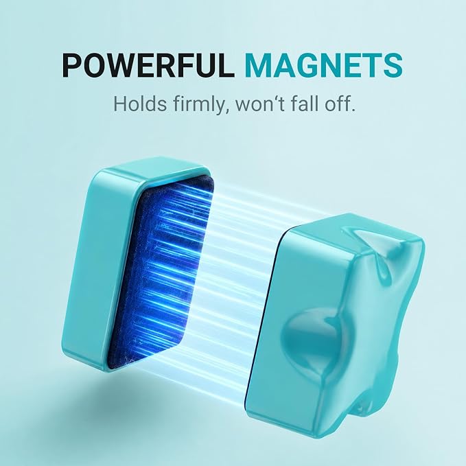 Enhanced Magnetic Glass Algae Scraper for Aquariums | Nano & small sizes available, strong magnet, non-floatable, glass-safe, compact for betta & small aquariums