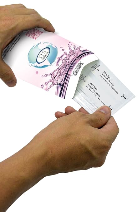 Industrial Test Systems 481146 Sensafe Iron (Ida's) Water Test Strips 30 Pack