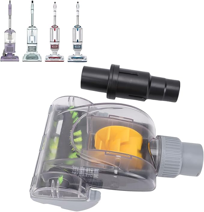 Generic Pet Hair Power Brush Replacement for Rotator, Replacement for Shark Navigator NV350 NV350W NV351 with Motor Head Button and Adapter