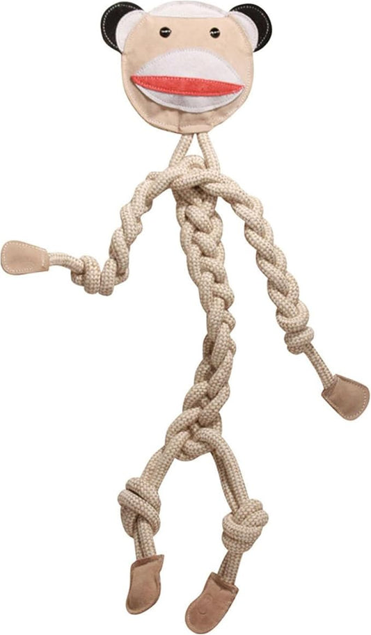 HuggleHounds Durable, All-Natrual Rope Knotties, Dog Toy