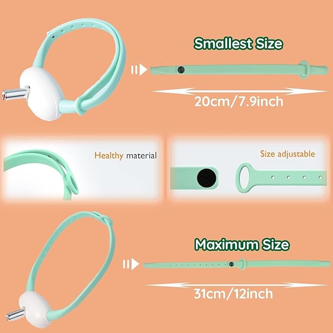 Automatic Cat Laser Toy Collar, Wearable Interactive Cat Toys with LED Light for Indoor Cats Kitten, USB Rechargeable, Hands-Free Electronic Amusing Gifts for Cat Lovers