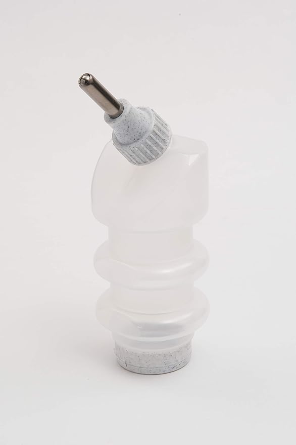 Lixit® Top Fill No Drip Water Bottles for Rabbits, Ferrets, Hamsters, Guinea Pigs, Rats, Chinchillas and Other Small Animals - Made in USA (Granite (Pack of 1), 16 Ounce)