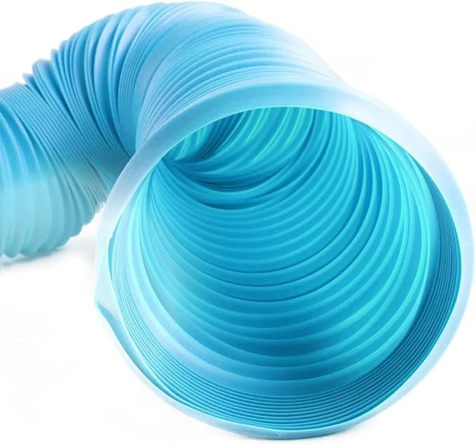 2 Pack Hamster Tunnel Ferrets Fun Tunnels Foldable Exercising Training Tubes Hideout Pipe Toy for Guinea Pigs Chinchillas Gerbils Mouse Rabbit Small Animal Pet Rats