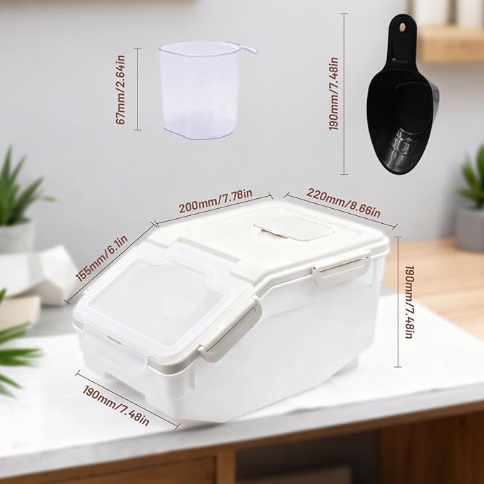 Extra Large Chinchilla Sand Bath Container Kit Plastic Dust Bath House Hamster Shower Room for Hedgehog Guinea Pig Squirrel Small Animals (Grey)