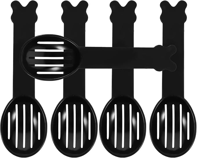 Levemolo 5-Piece Hamster Dust Bath Kit Chinchilla Sand Scoop Bathroom Sand Shovel Colander Spoon Easy- Material for Pet Grooming Random Color