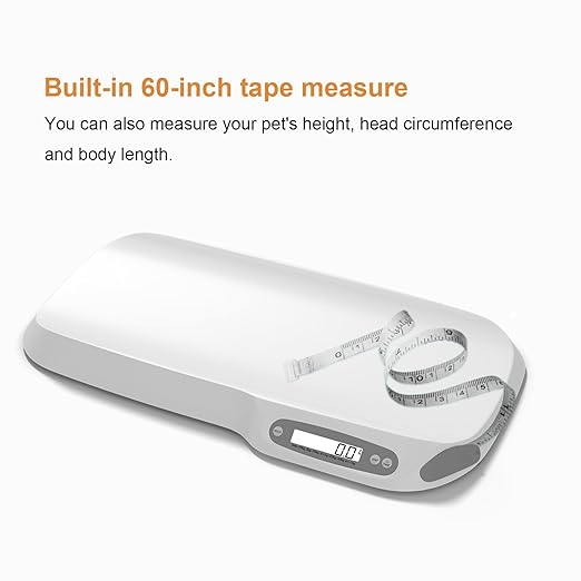 Dog Scale for Small Dogs, cat Scale,Digital pet Scale for Weighing,Measuring Range:40g-88Lb,Suitable for Puppy and Kitten to Adult Animals