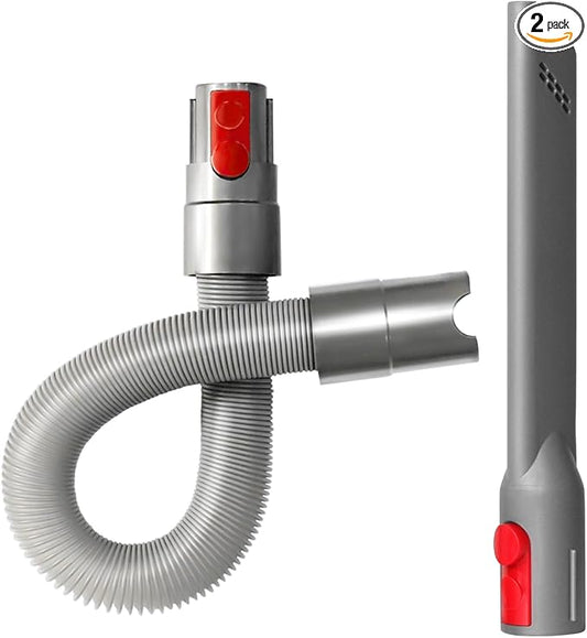Attachment Kit - Extension Hose and Crevice Tool Compatible with Dyson V15 V11 V10 V7 V8 Absolute Animal Motorhead Trigger Model