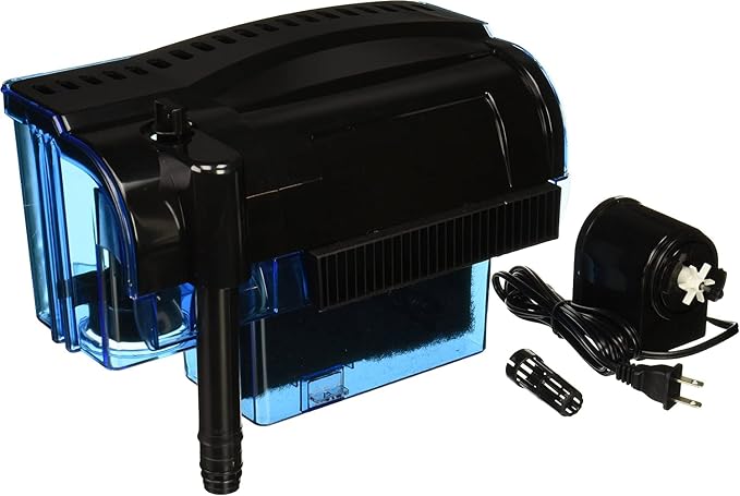 Penn-Plax Cascade 300 Power Filter – Hang-On Filter with Quad Filtration – Great for Freshwater and Saltwater Setups(Pack of 6)
