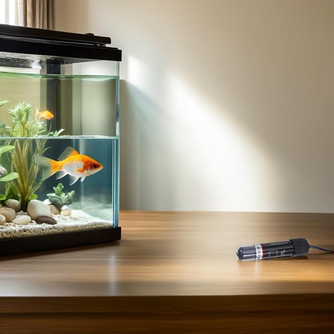 GALPADA 2pcs Aquarium Heater 10w USB Mini Submersible Fish Tank Heater for 5l Betta Tank, Silex Glass Material with Spacesaving Design and Consistent Temperature Control for Home