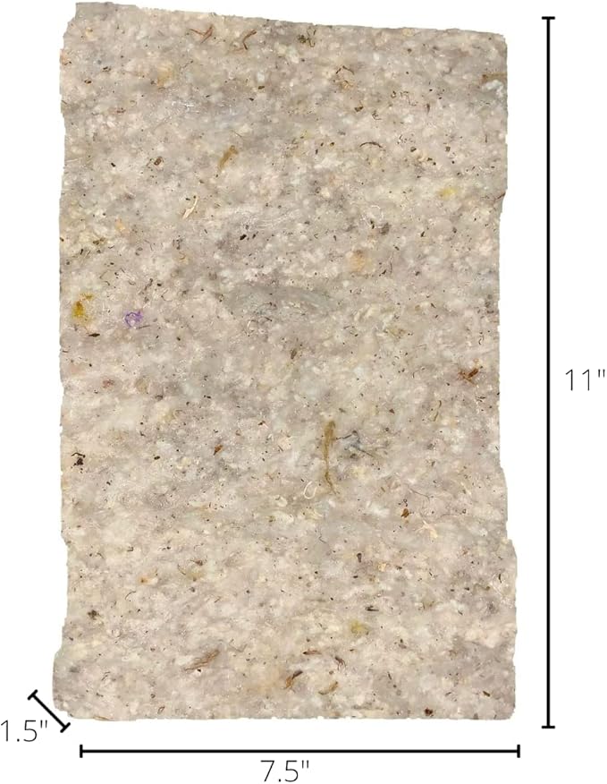 JCS Wildlife Hummingbird Nest Material Refill - Wild Bird Nesting Cotton Material - Great for Nest Building for Hummingbirds, Goldfinches and Other Birds