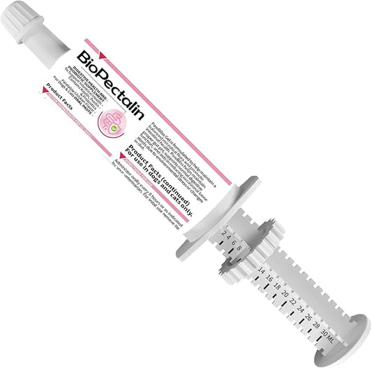 Anti-Diarrheal Support for Dogs & Cats –Digestive Relief Oral Paste with Kaolin, Pectin & Probiotics – Helps Soothe Upset Stomach & Firm Loose Stool – 30cc
