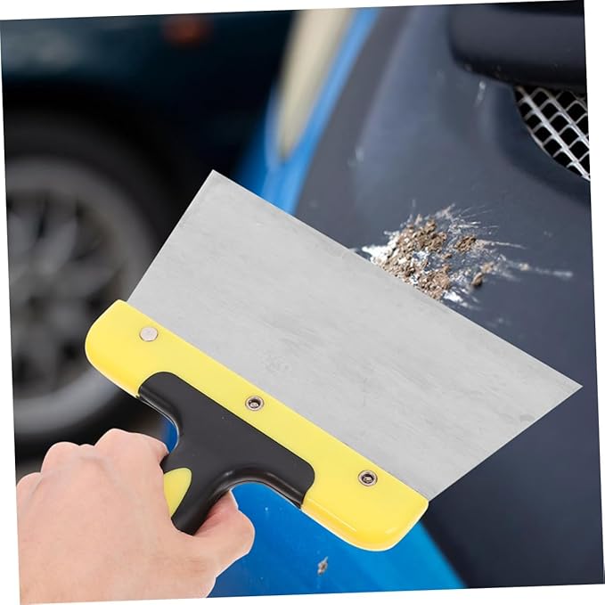 Happyyami Parrot Cage Cleaning Tool Bird Cage Scraper Bird Poop for Outdoor Spaces