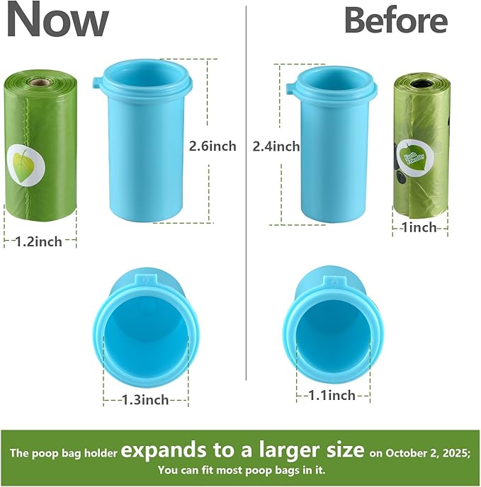 Cibaabo Dog Water Bottle with Food Container & Poop Bag Holder, Travel Water Bowl, Portable Pet Dispenser, Girl Dog Mom Gifts Accessories Stuff Essentials Gift for Yorkie Chihuahua Walking Hiking