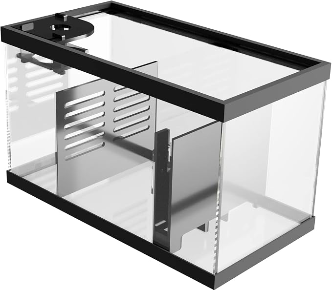 Adjustable Sump Baffle Kit - Refugium Kit for 10 Gallon Tank - Reef Aquarium - Saltwater Aquarium Filter System- Protein Skimmer Sump