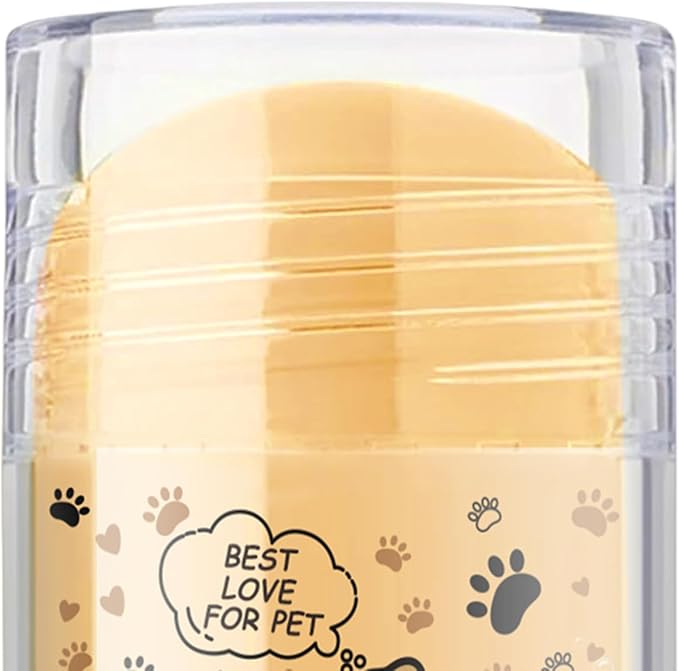 Dog Paw Balm, Hydrating Nose Stick, 1.46x2.95 Inch Strong Build Gear, Lick-Safe Tool, Stylish Winter Aid with Compact Design, Nourishing Helper for Puppies Kittens Cats Adults Indoor Backyard and Yard