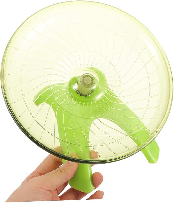 Hamster Exercise Wheel Low Noise Running Saucer for Gerbils Chinchillas Hedgehogs Pet Toys