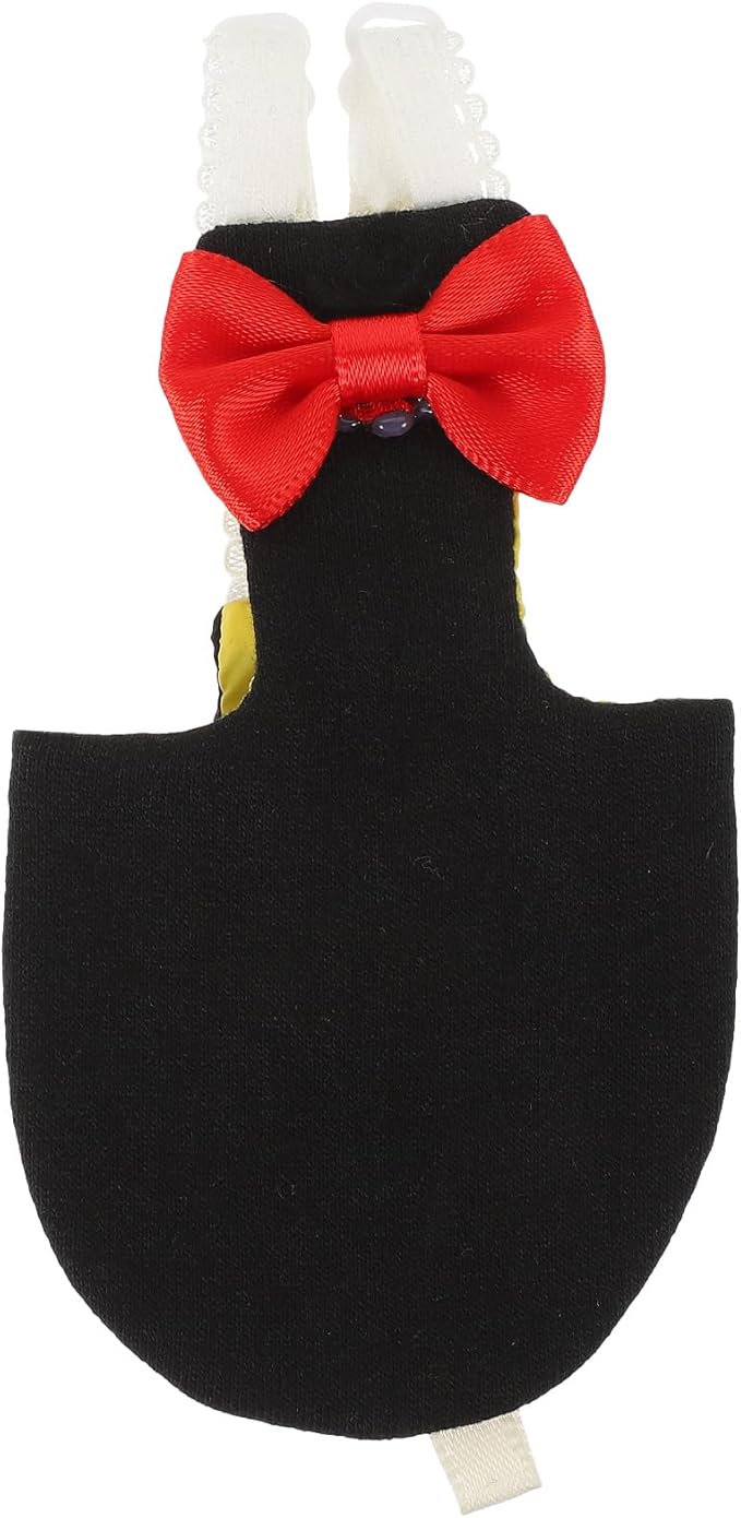 POPETPOP Washable Reusable Bird Diaper Suit Lightweight Parrot Flight Clothes with Breathable Cotton Fabric and Decorative Bow for Budgies Cockatiels