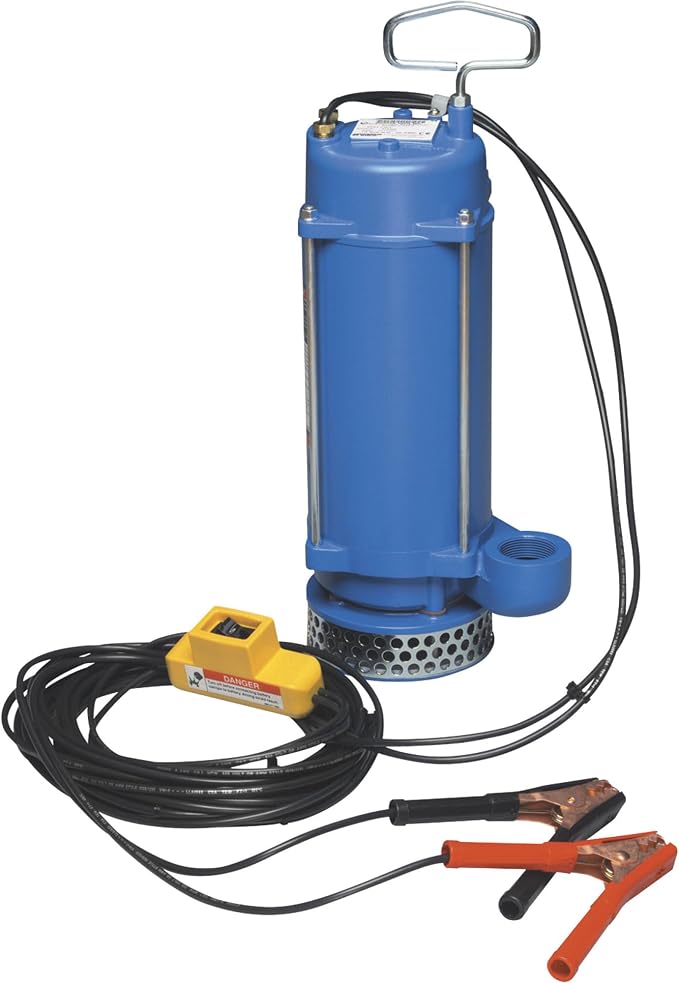 12 Volt Submersible Water Pump - 2,580 GPH, 1/3 HP, 1 1/2in. Ports, Model Number SPA1 1/2E3