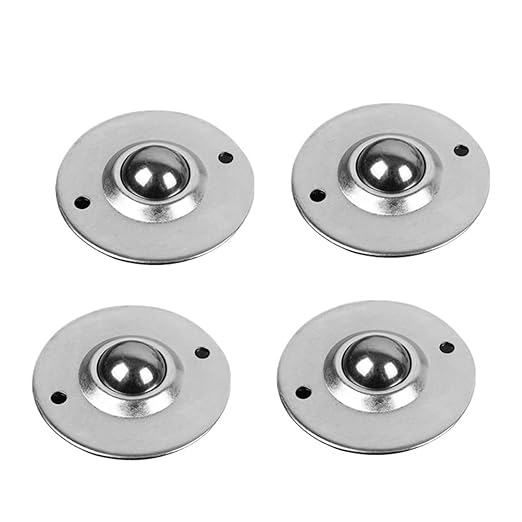 1PCS CY-30B Flying Saucer Universal Ball Bearing Bull Eye Wheel Stainless Steel Nylon Ball Universal Ball(Nylon Ball)