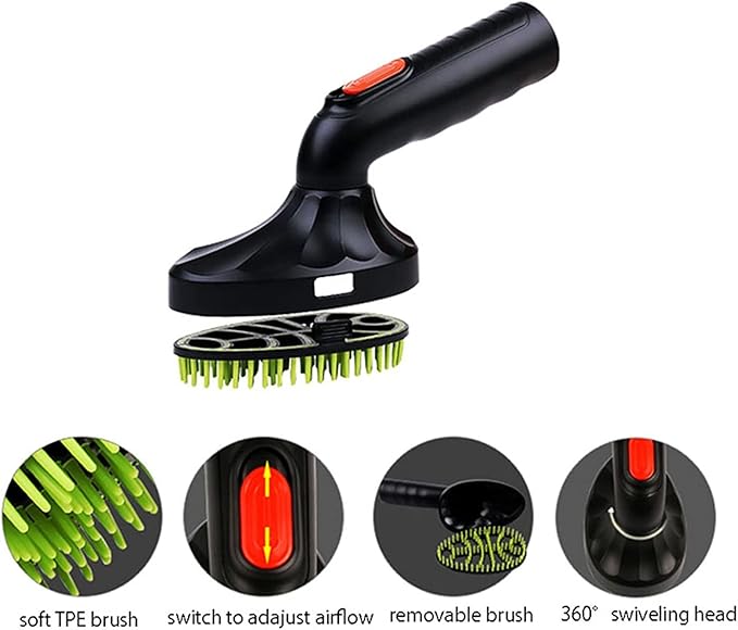 1PC Dog Cat Pet Hair Clean Brush Head Grooming Tool Dust Collector Vacuum Cleaner Accessory Nozzle Attachment 1.25Inch (32mm) Vacuum Cleaner